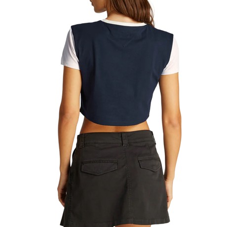 TOMMY JEANS DW0DW19441 - Dark Night Navy - T SHIRT - Image 2