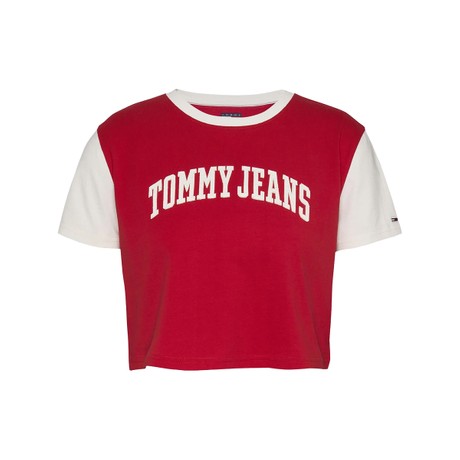 TOMMY JEANS DW0DW19441 - Red Hot - T SHIRT - Image 2