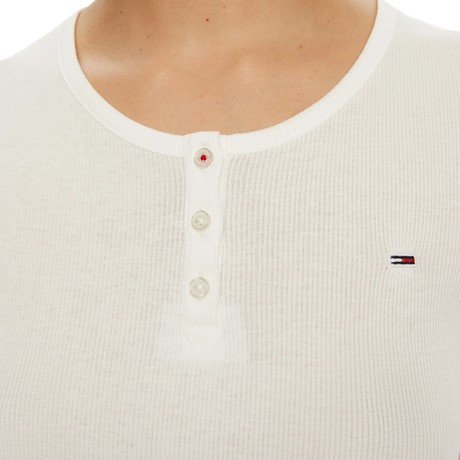 TOMMY JEANS DW0DW19502 - Ecru - TRIČKO - Image 3