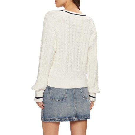 TOMMY JEANS DW0DW19885 - Ancient White - JERSEYS - Image 2