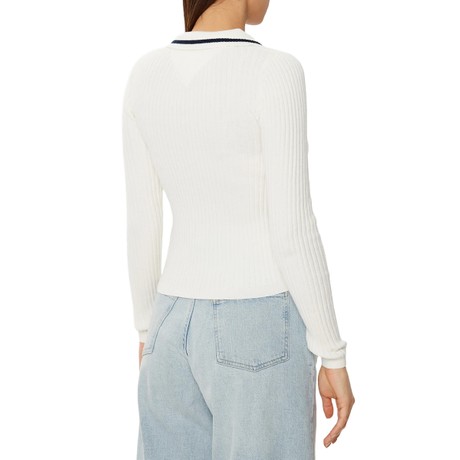 TOMMY JEANS DW0DW19887 - Ancient White - TOPWEAR - Image 2