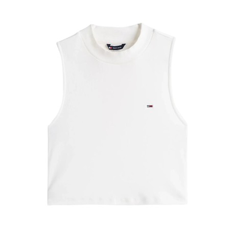 TOMMY JEANS DW0DW20177 - Ecru - TOPS AND TANK TOPS - Image 3