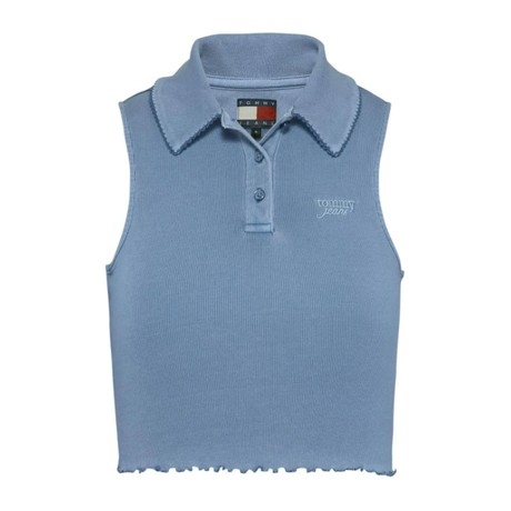 TOMMY JEANS DW0DW20295 - Colorado Blue - TOPS AND TANK TOPS - Image 2