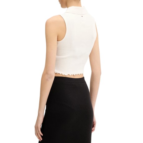 TOMMY JEANS DW0DW20295 - Ancient White - TOPS AND TANK TOPS - Image 2