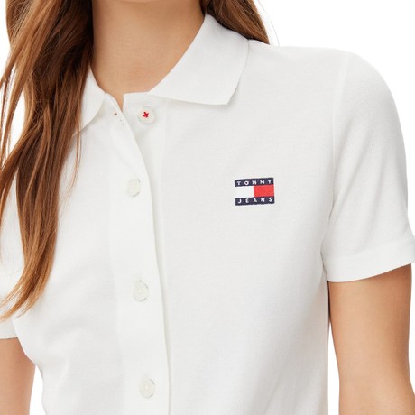 TOMMY JEANS DW0DW20302 - Ecru - DRESSES - Image 3