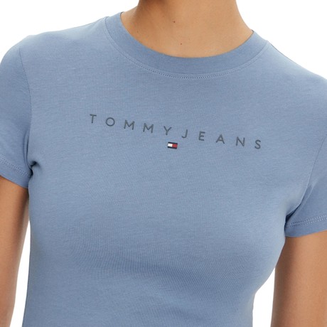 TOMMY JEANS DW0DW20315 - BLUE - T SHIRT - Image 3