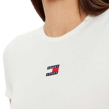 TOMMY JEANS DW0DW20463 - Ecru - T SHIRT - Image 3