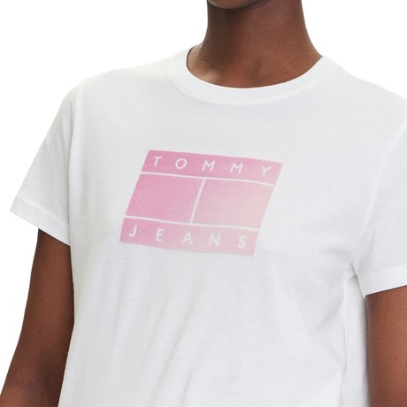 TOMMY JEANS DW0DW20905 - WHITE - T SHIRT - Image 3