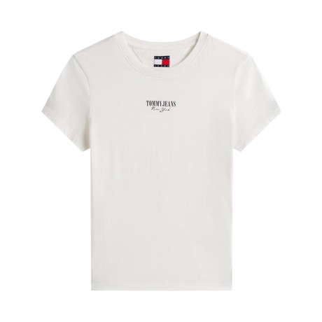 TOMMY JEANS DW0DW20913 - Ecru - T-SHIRT - Image 2
