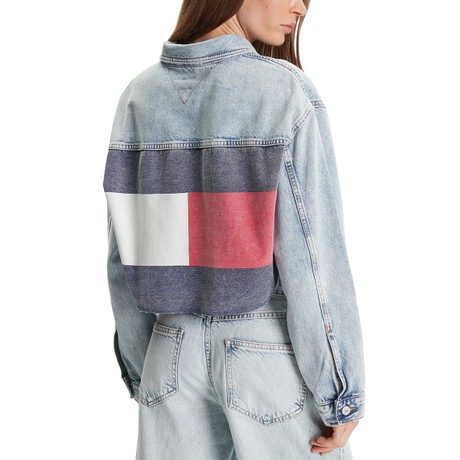 TOMMY JEANS DW0DW21063 - Denim Mid Light Blue - JACKETS - Image 2
