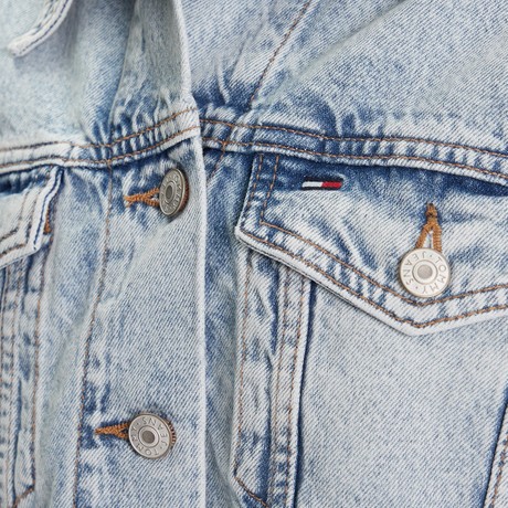 TOMMY JEANS DW0DW21063 - Denim Mid Light Blue - JACKETS - Image 3