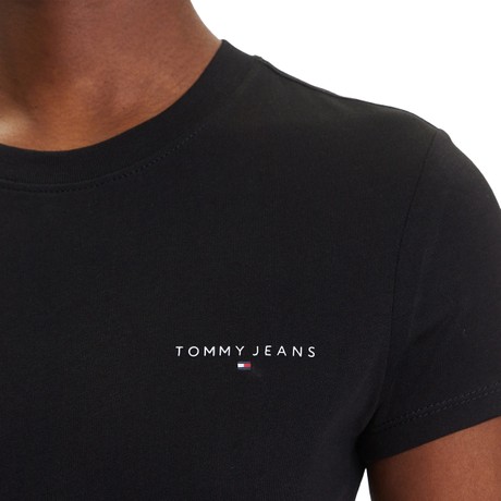 TOMMY JEANS DW0DW21164 - Black - MARŠKINĖLIAI - Image 3