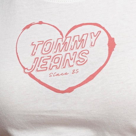 T-shirt Tommy Jeans ecru &mdash; fot 3