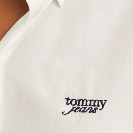 Koszule Tommy Jeans ecru &mdash; zdjęcia 3