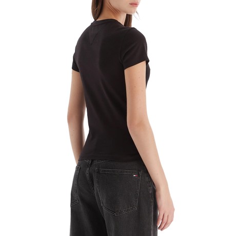 TOMMY JEANS DW0DW21550 - BLACK - T SHIRT - Image 2