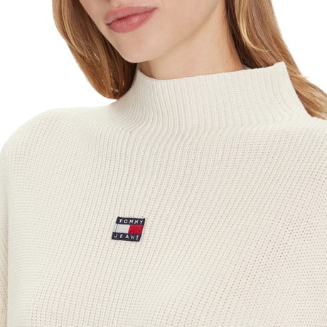 Maglie Tommy Jeans ancient white &mdash; foto 3