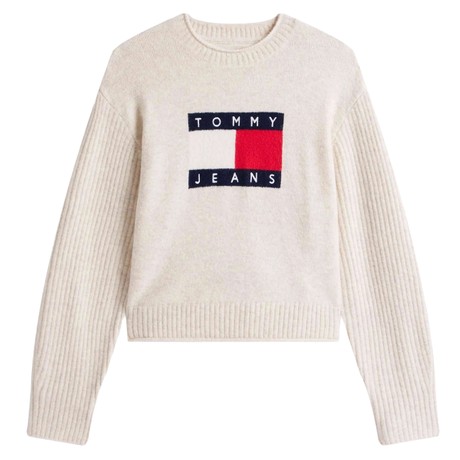 Jerseys Tommy Jeans ancient white &mdash; fot 3
