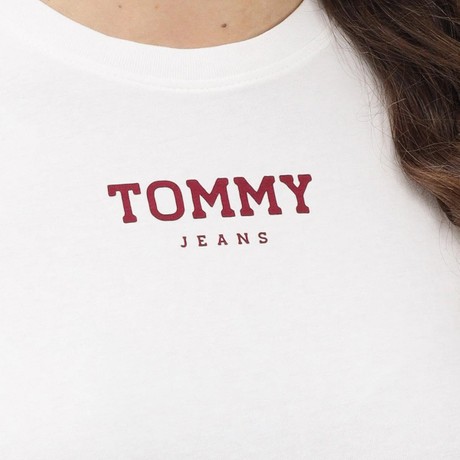 TOMMY JEANS DW0DW21842 - Ecru - T SHIRT - Image 3