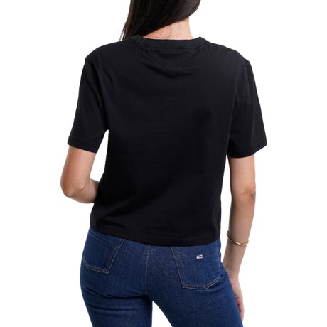 TOMMY JEANS DW0DW22202 - Black - MARŠKINĖLIAI - Image 2