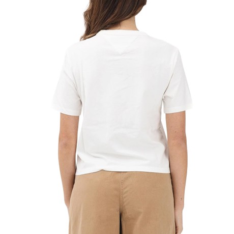 TOMMY JEANS DW0DW22202 - Ecru - MARŠKINĖLIAI - Image 2