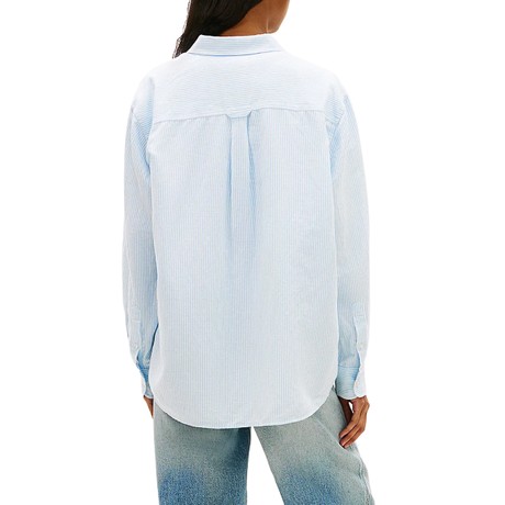 TOMMY JEANS DW0DW22209 - Light Powdery Blue / Stripe - SHIRTS - Image 2