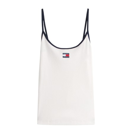 TOMMY JEANS DW0DW22261 - Ecru - TOPS AND TANK TOPS - Image 3