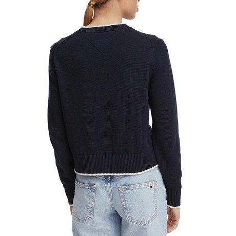 TOMMY JEANS DW0DW22316 - Dark Night Navy - PULLS - Image 2