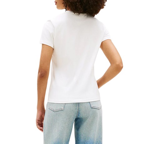 TOMMY JEANS DW0DW22562 - Ecru - MARŠKINĖLIAI - Image 2