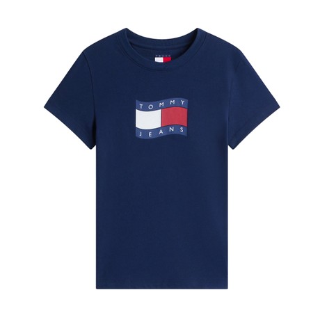 TOMMY JEANS DW0DW22781 - Dark Night Navy - T SHIRT - Image 3