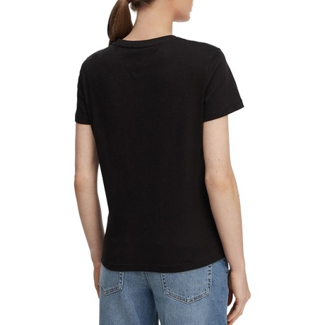 Tricou Tommy Jeans black &mdash; poze 2