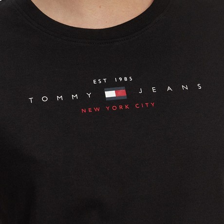 Tricou Tommy Jeans black &mdash; poze 3