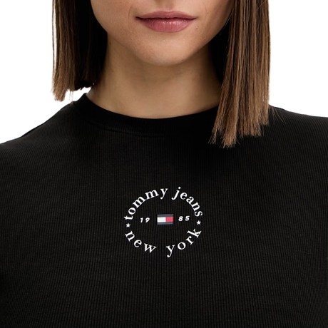 Tricou Tommy Jeans black &mdash; poze 3