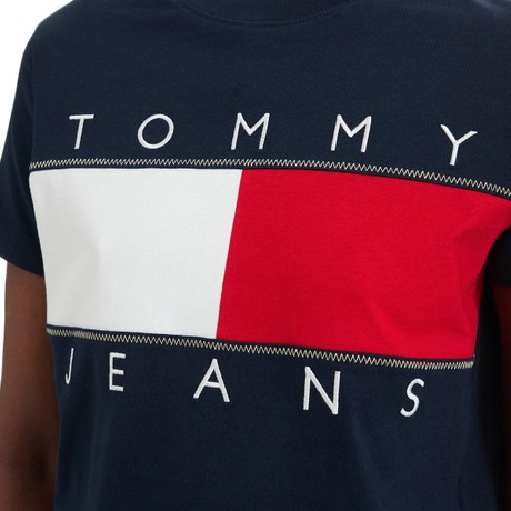 T-Shirt Tommy Jeans dark night navy &mdash; zdjęcia 3