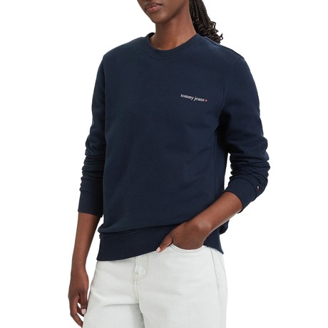 Bluze Tommy Jeans dark night navy &mdash; poze 1