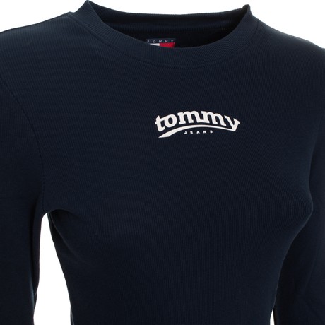 T-shirt Tommy Jeans dark blue &mdash; foto 3