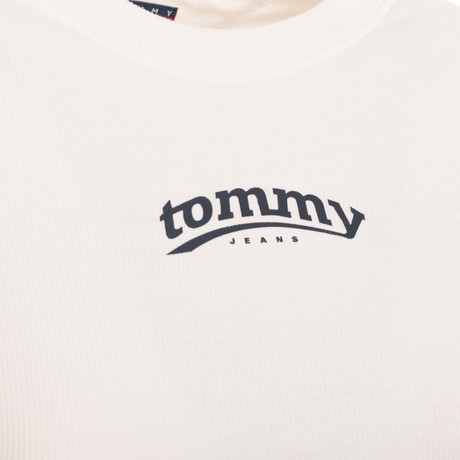 T-shirt Tommy Jeans ecru &mdash; foto 3