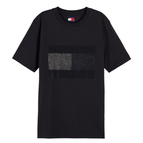 Tricou Tommy Jeans black &mdash; poze 3