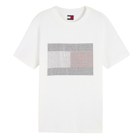 Tricou Tommy Jeans ecru &mdash; poze 3