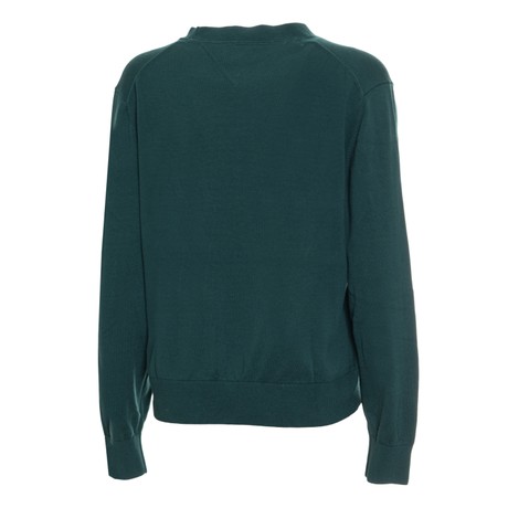 Maglie Tommy Jeans elegant green &mdash; foto 2