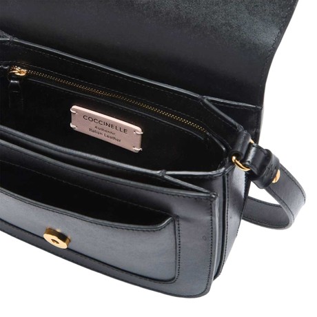 COCCINELLE E1SSK150101 - NOIR (BLACK) - KREPŠIAI - Image 3