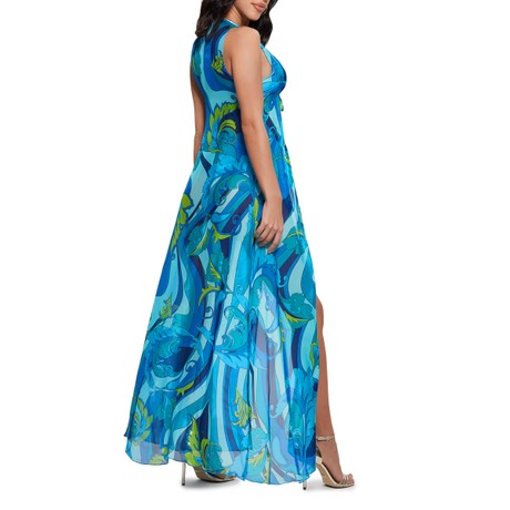 GUESS E4GK02 - BLU MULTI FANTASIA - ПЛАТЬЯ - Image 2