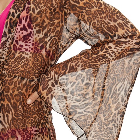GUESS E4GK03 - ICONIC LEOPARD COMBO - DRESSES - Image 3