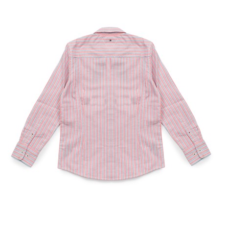 TOMMY HILFIGER E557110417 - ROSSO A RIGHE - CAMISAS - Image 2