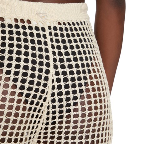 GUESS E5GB02 - PEARL WHITE                    - SPODNIE - Image 3