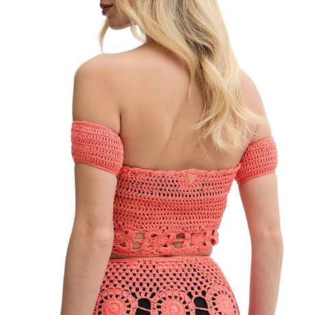 GUESS E5GH00 - SWEET CORAL                    - TOPS AND TANK TOPS - Image 2