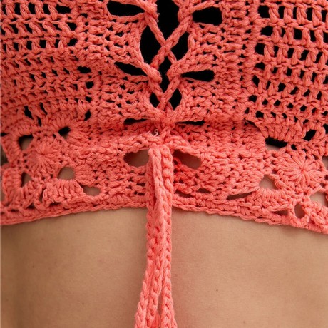 GUESS E5GH00 - SWEET CORAL                    - TOPS AND TANK TOPS - Image 3