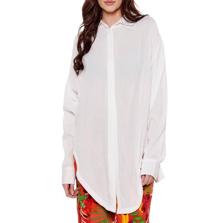 GUESS E5GH03 - Pure White                     - РУБАШКИ - Image 2