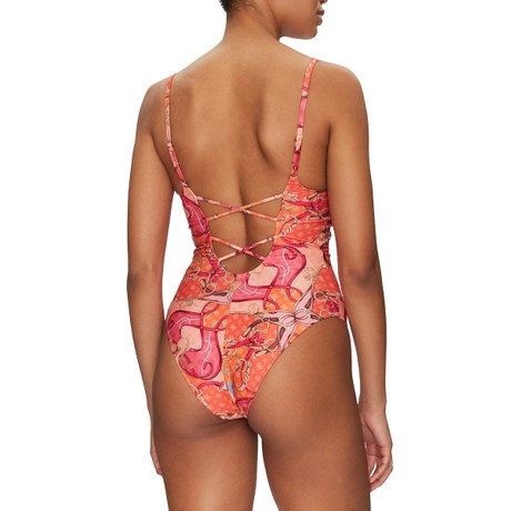 GUESS E5GJ21 - GLAM CHAINS ORANGE A - SWIMSUITS - Image 2