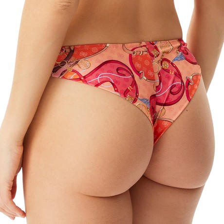 GUESS E5GO16 - GLAM CHAINS ORANGE A           - SWIMSUITS - Image 2