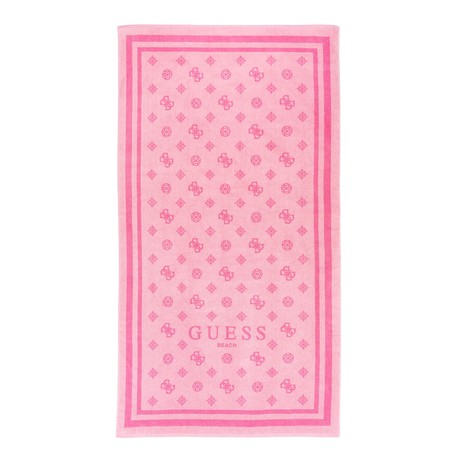 GUESS E5GZ08 - PEONY JACQUARD PINK            - TOALLAS PLAYA